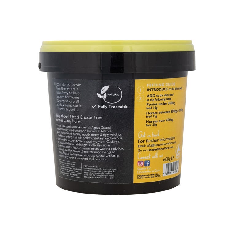 Lincoln Herbs Chaste Tree Berry image 2